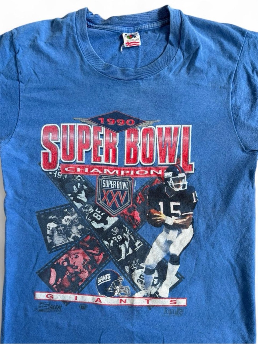 New York Giants 1990 Super Bowl XXV Champions Shirt